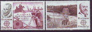 Испания, 1983, Европа , 2 марки